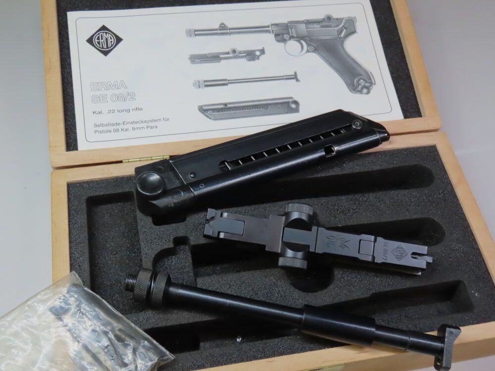 Pistole 08 Wechselsystem / Einstecksystem Erma SE 08 / 42