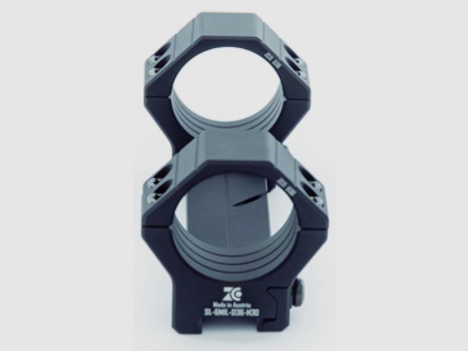 ZCO Zero Compromise Slimline Mount 6 MIL BH 30mm black ZCO ring mount