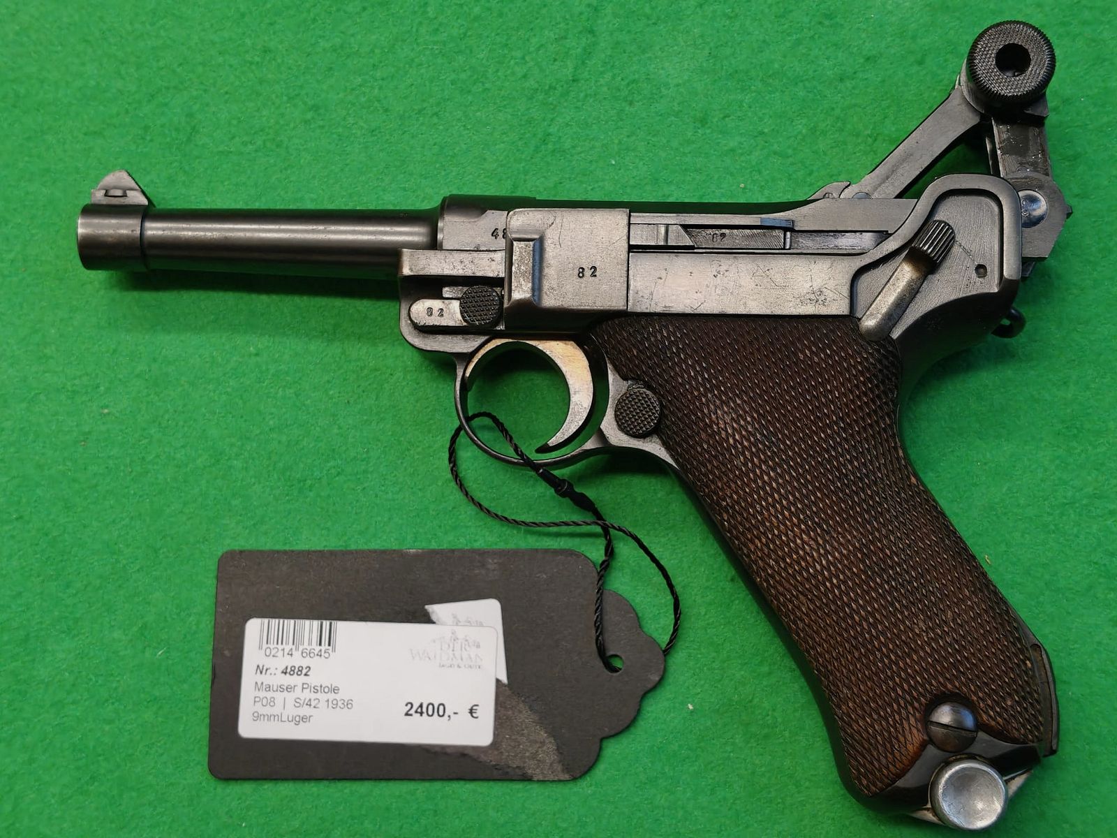 Mauser P08 9mmLuger S/42 1936