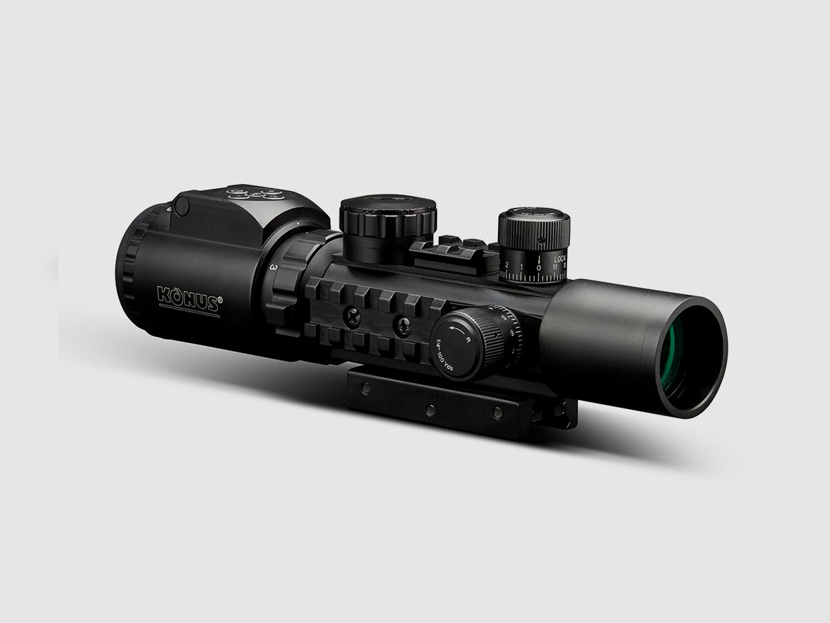 Konus KONUSPRO AS-34 2-6×28 – taktisches Zielfernrohr