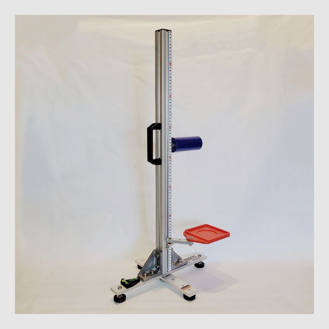 KGF Auflagestativ - Auflageständer Alu X-800-Ultimate klappbar mit Buchenholz-Auflage, Waage, Griff, Maßband + Munitionshalter