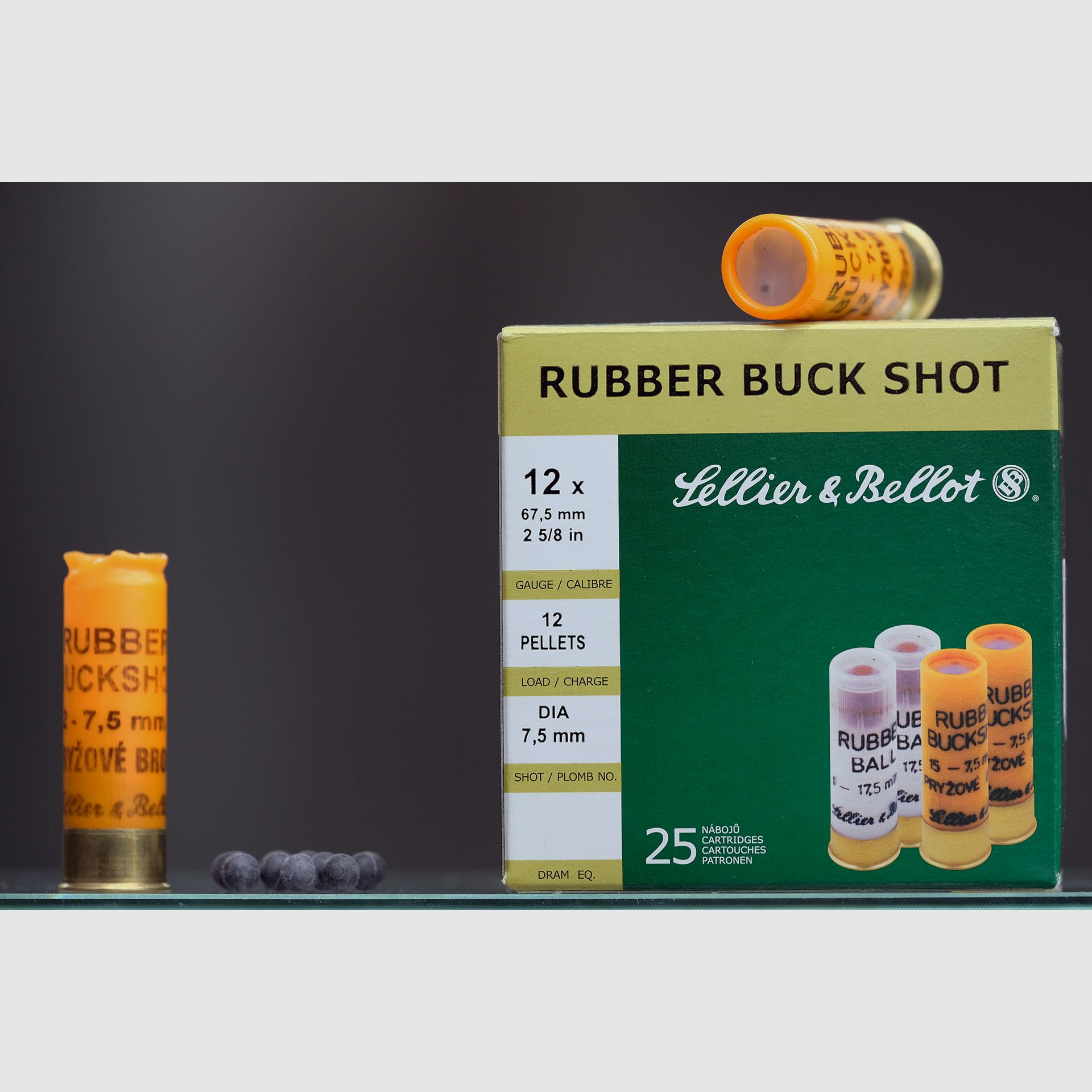 Sellier & Bellot Rubber Buckshot, Bild 1 von 2