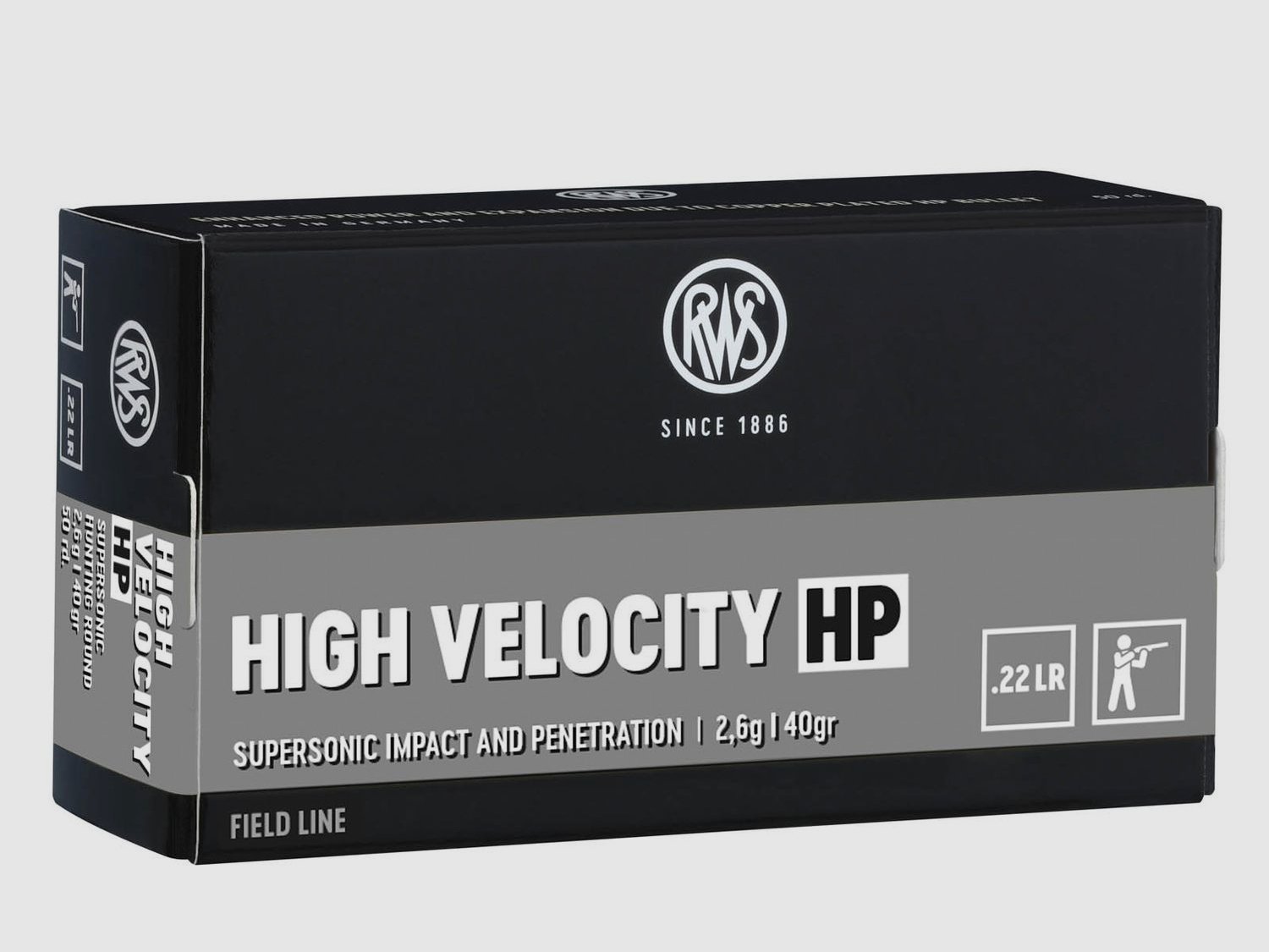 RWS High Velocity HP Kal. 22 lfb. - 2,6g / 40gr
