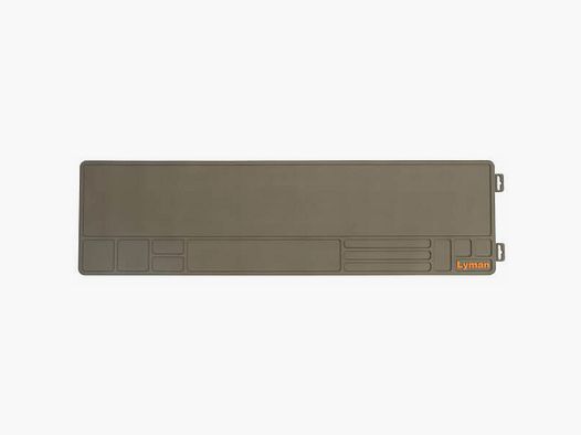 Lyman cleaning mat with organizer for long guns