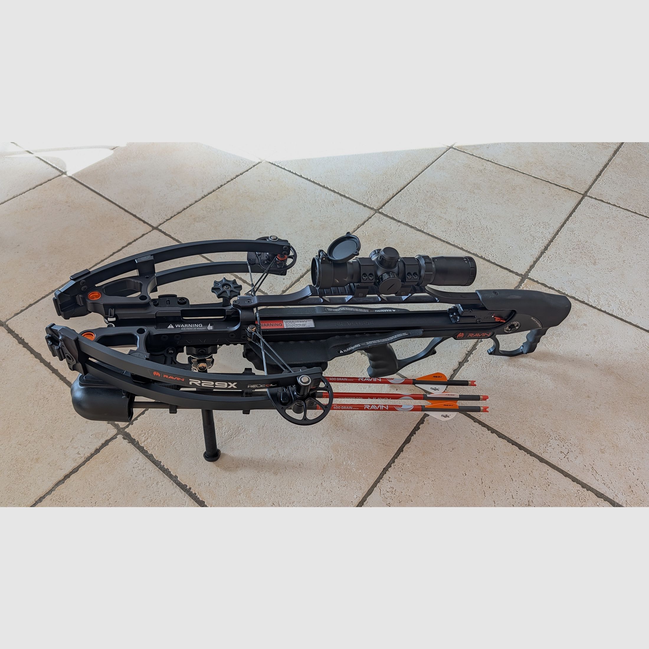 Ravin R 29 X with accessories - only sighted in with accessories