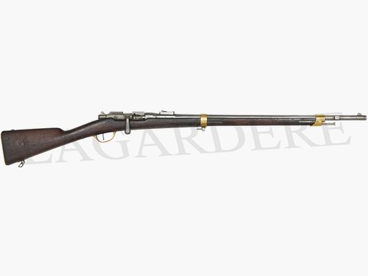 MAS GRAS 1874 M80 DE GENDARME A PI(FUSIL A POUDRE NOIRE)