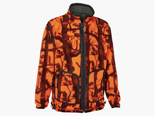 ProHunt Chaqueta de Forro Polar Reversible para Hombre | L