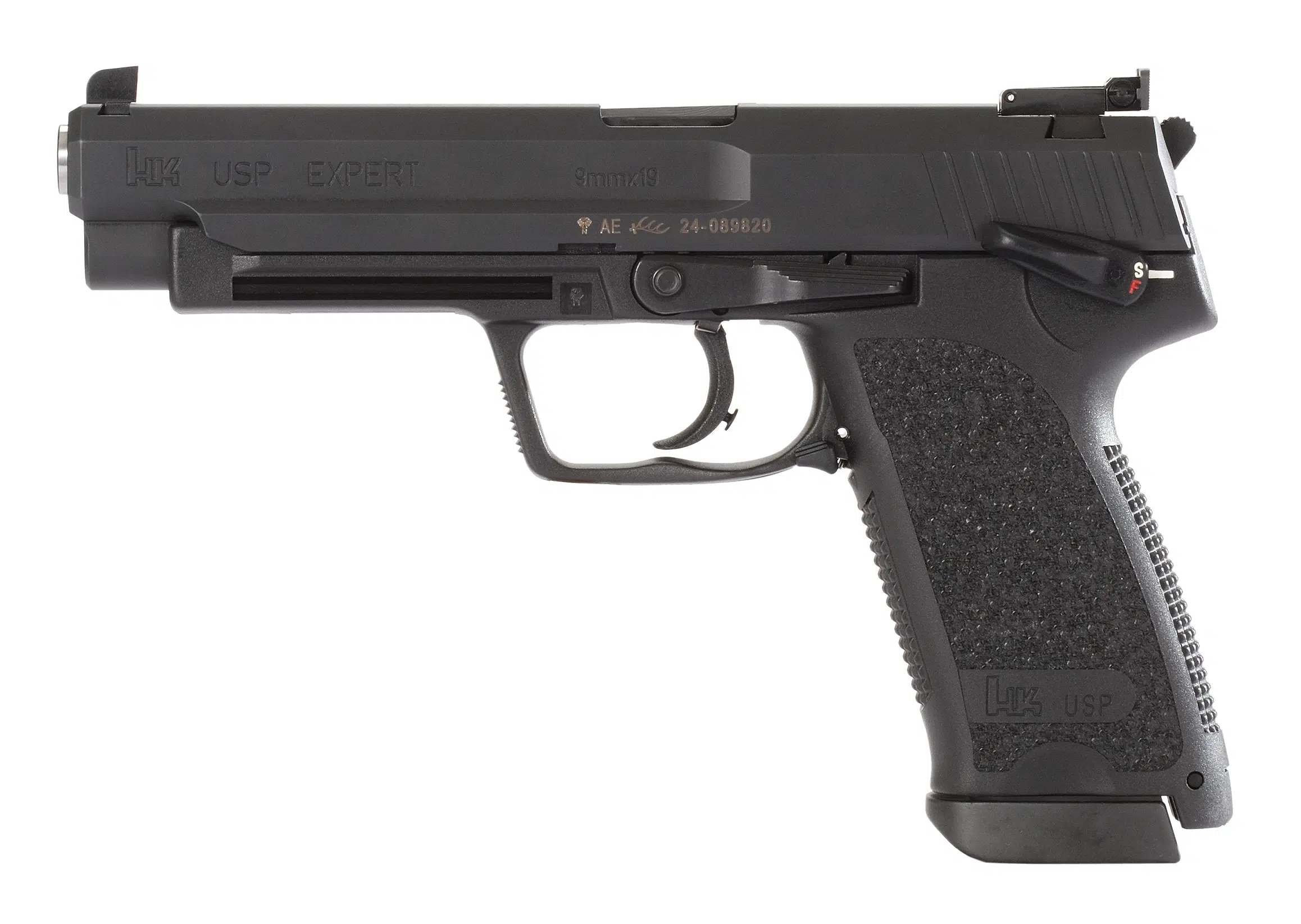 HK USP Expert-pistool, kal. .45 Auto, incl. twee magazijnen