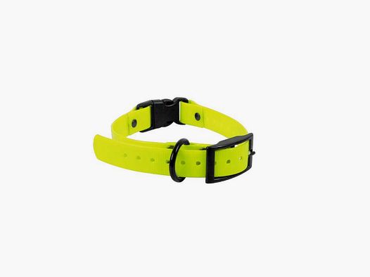 Collier biothane Clip Rapide Jaune HB DOG