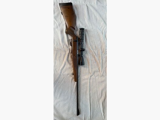 Krico bolt-action rifle .22. WinMag, gun safe weapon
