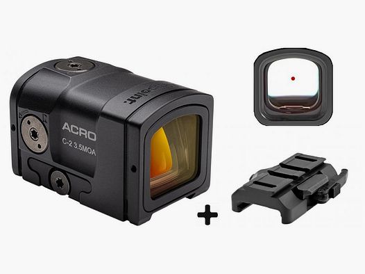 AIMPOINT ACRO C2 3,5 MOA + MONTAGE QD WEAVER + KAPPEN