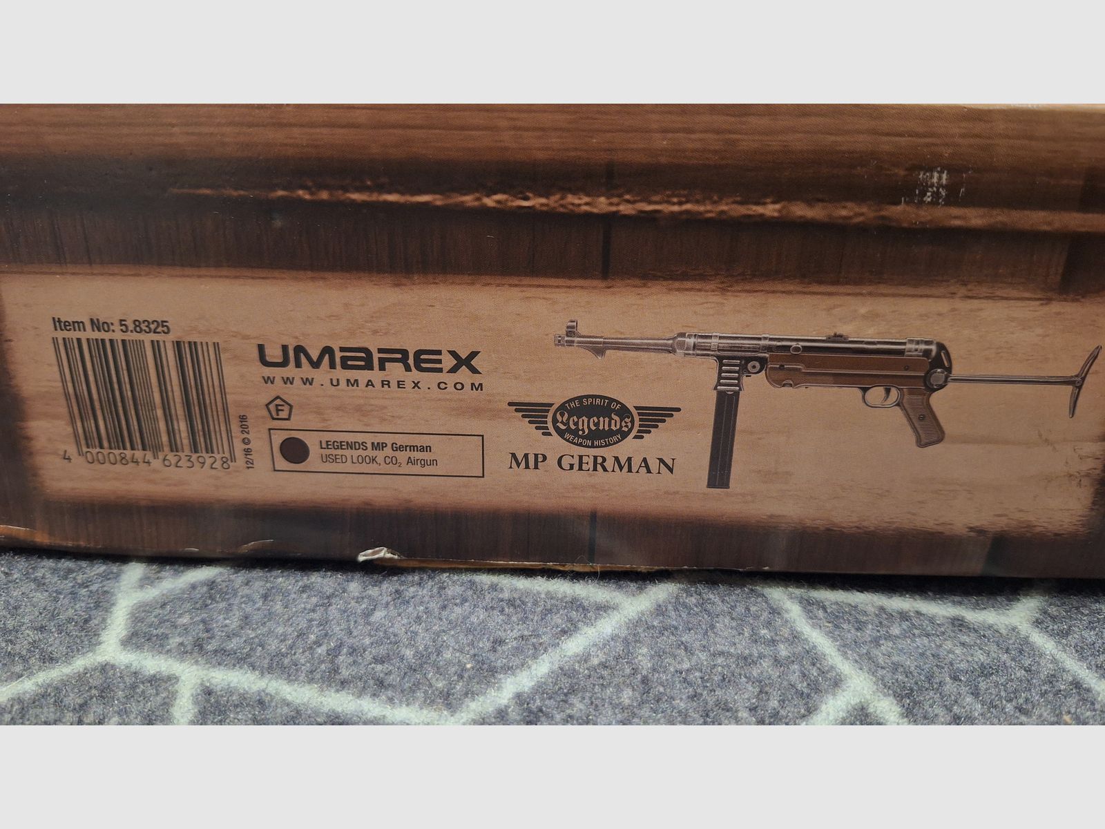 Legends MP German Legacy Edition - 4.5 mm steel BB Co2 - NEW!