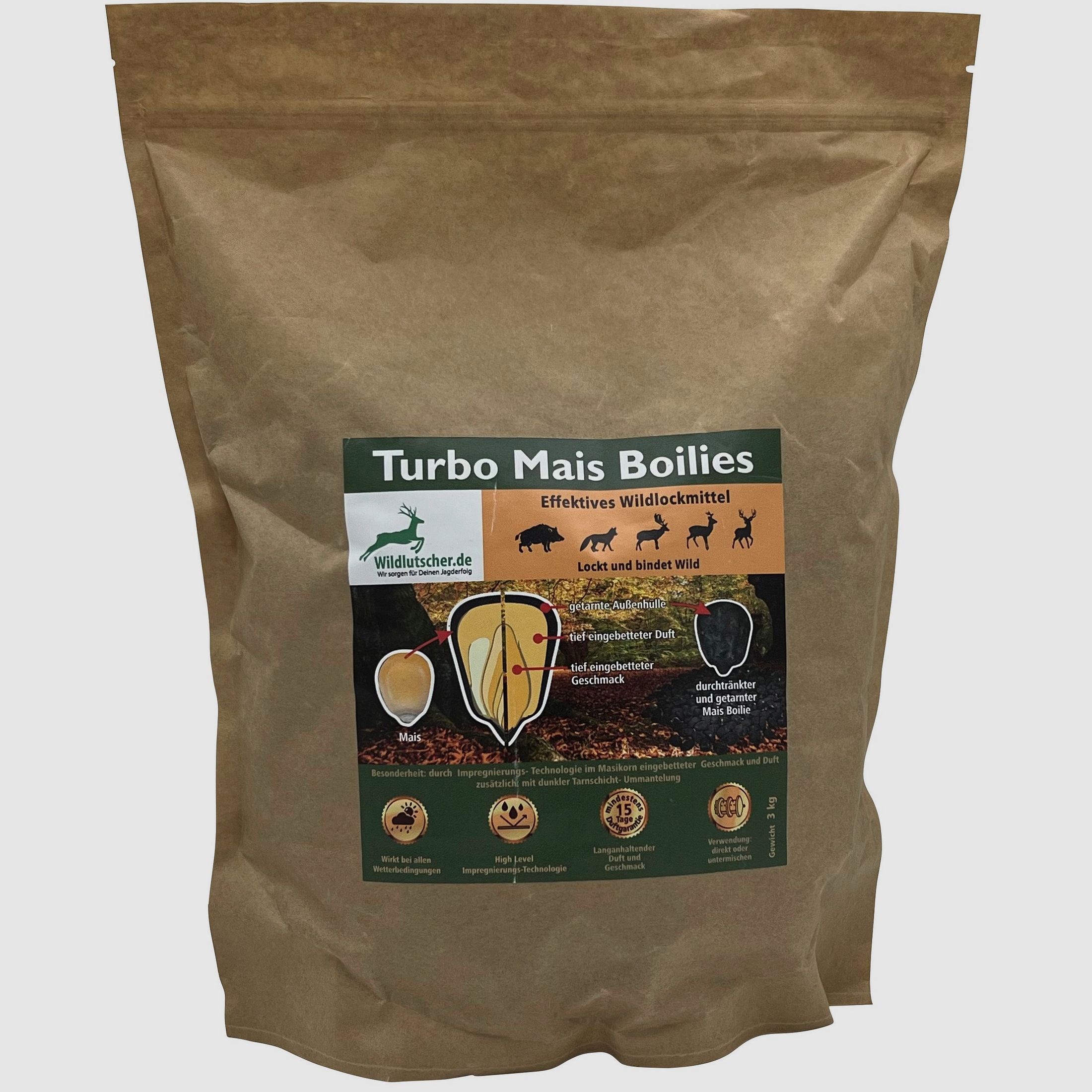 Wildlutscher Boilies Turbo Mais