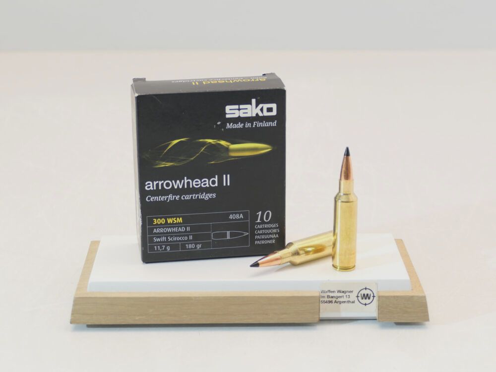 Sako Arrowhead II 11,7g/180grs á10 .300WSM