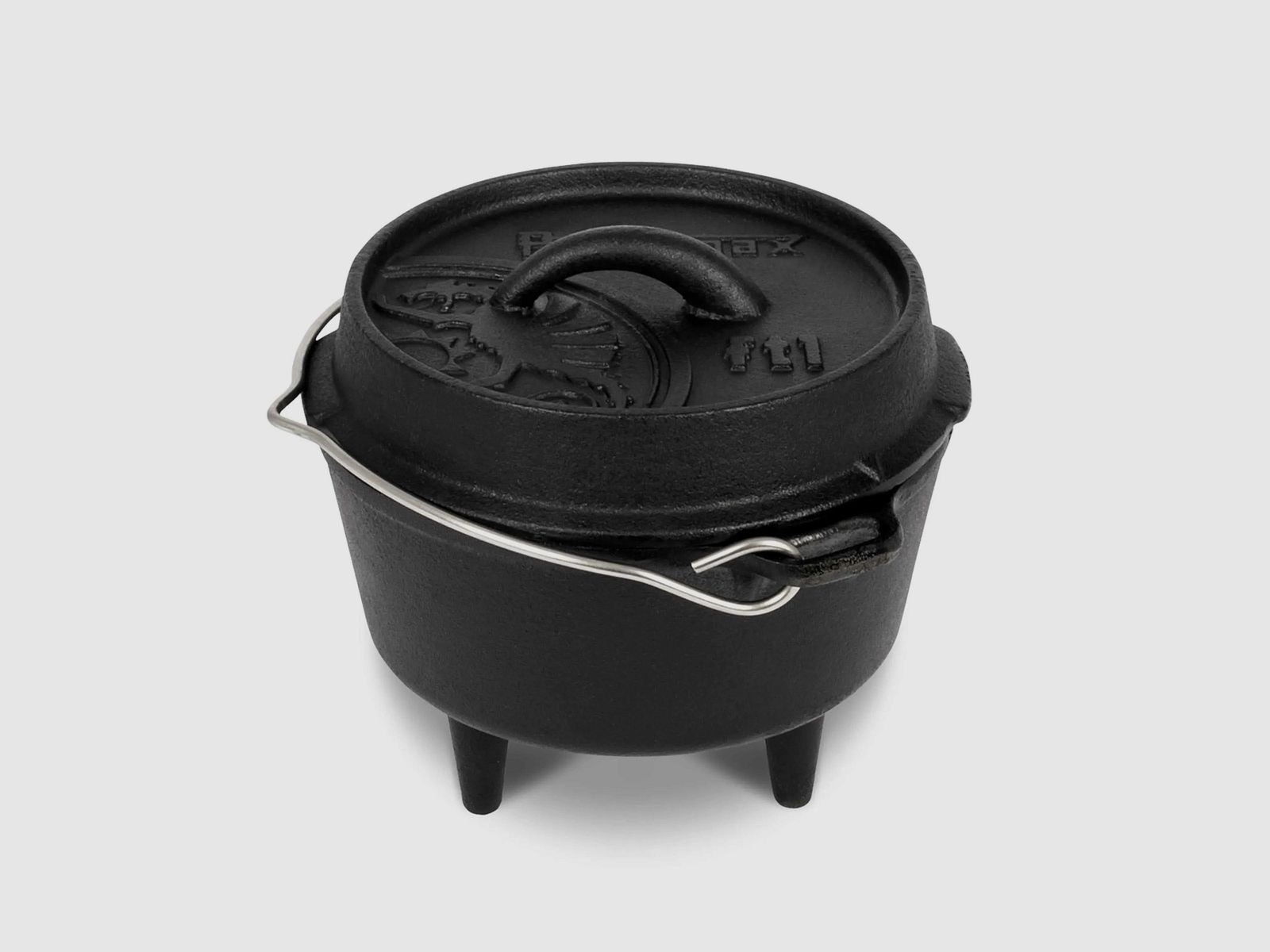 Petromax Pentola da fuoco ft1 con piedi nera