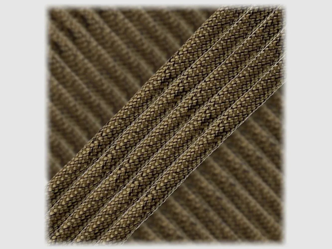 EDCX EDCX Fallschirmleine Typ III 550lb Nylon 100 m dirty coyote