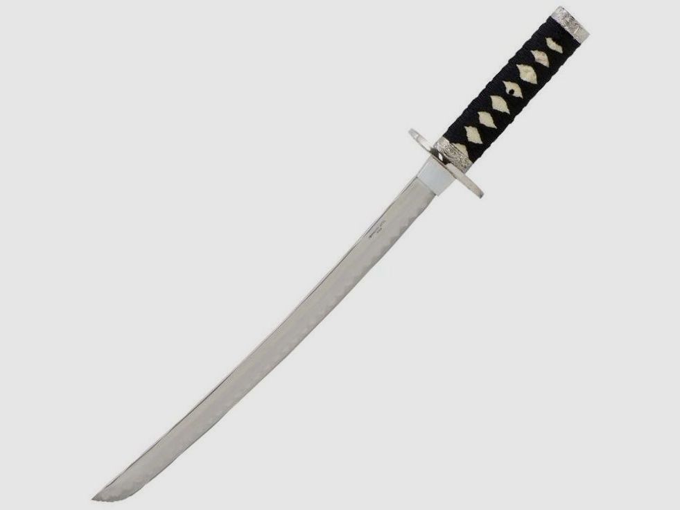 Samurai mit Silberdrachen kurz