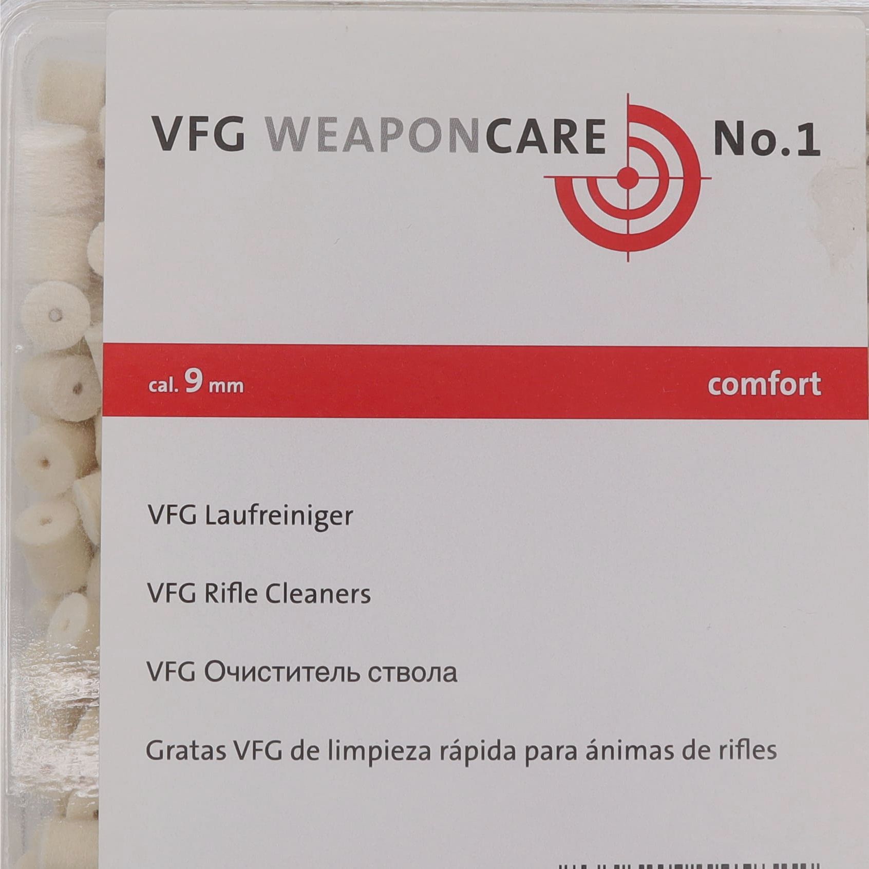VFG Pulitore per corsa ''Comfort'' - 9mm (500pz)
