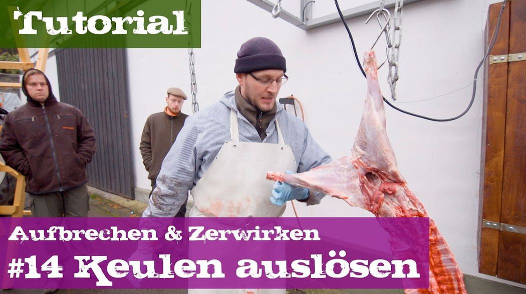 #14 Keulen auslösen - Schwarzwild - Lehrgang Aufbrechen & Zerwirken