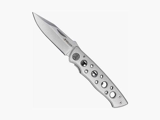 Coltello tascabile Haller a due mani argento