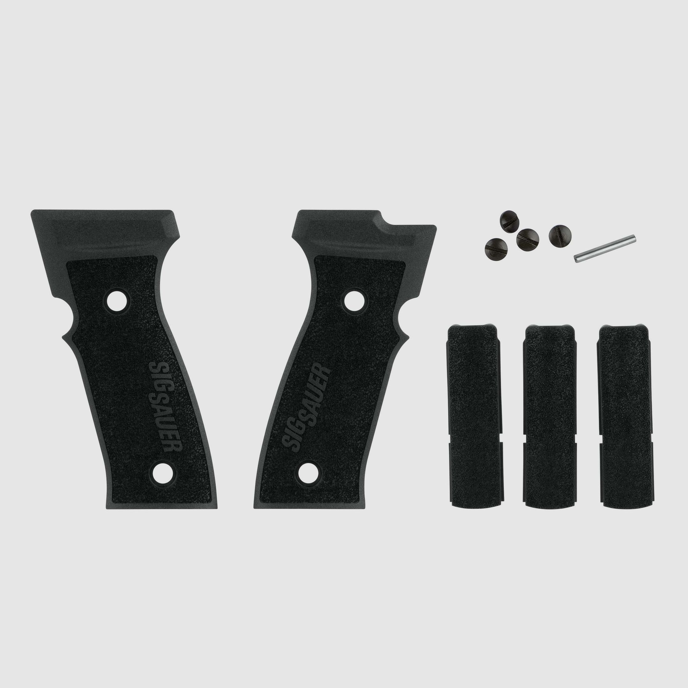 SIG SAUER P320 AXG Grip Shell e Set di Retro Grip Nero
