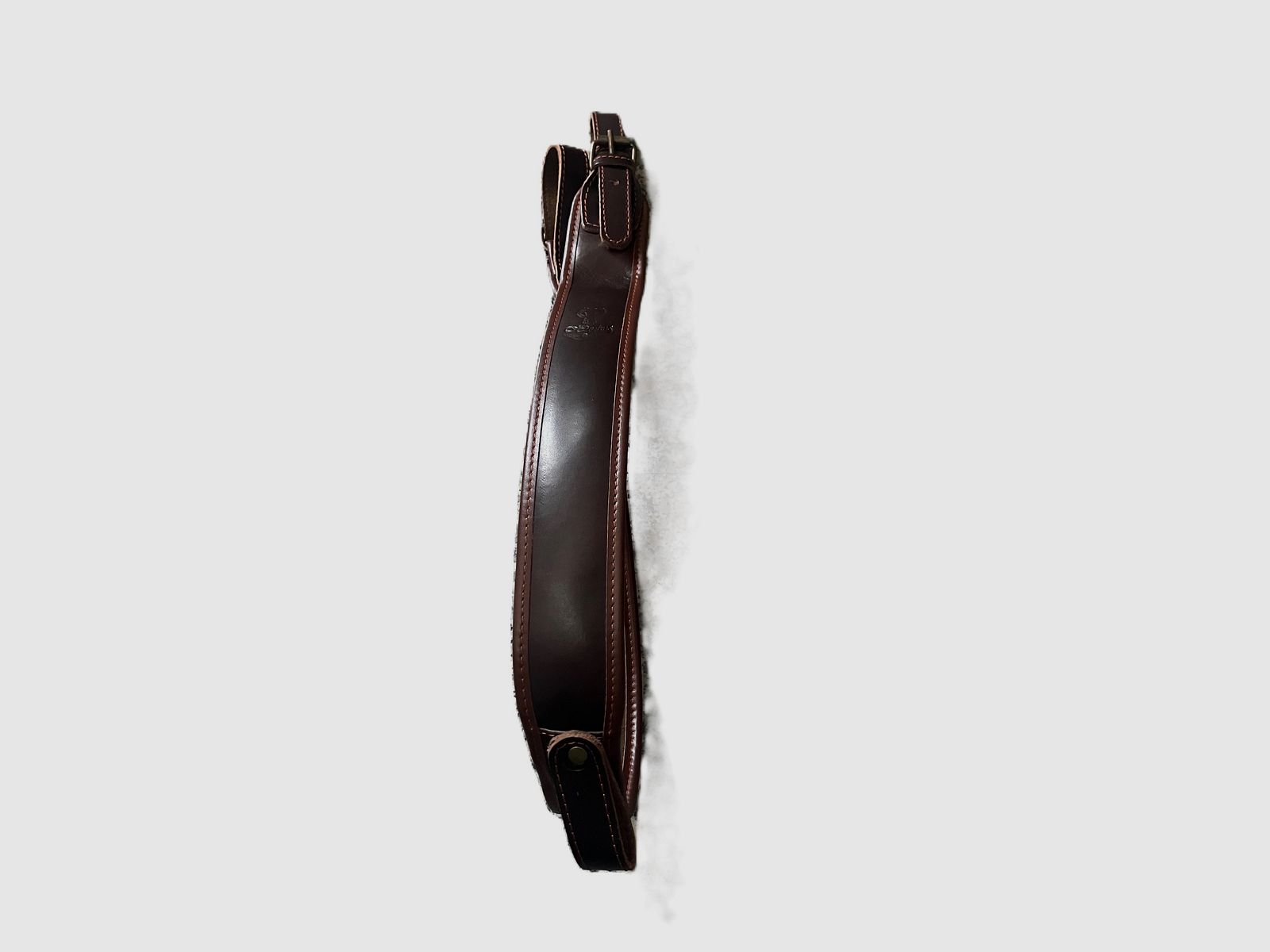 RIFLE SLING DARK BROWN LEATHER
