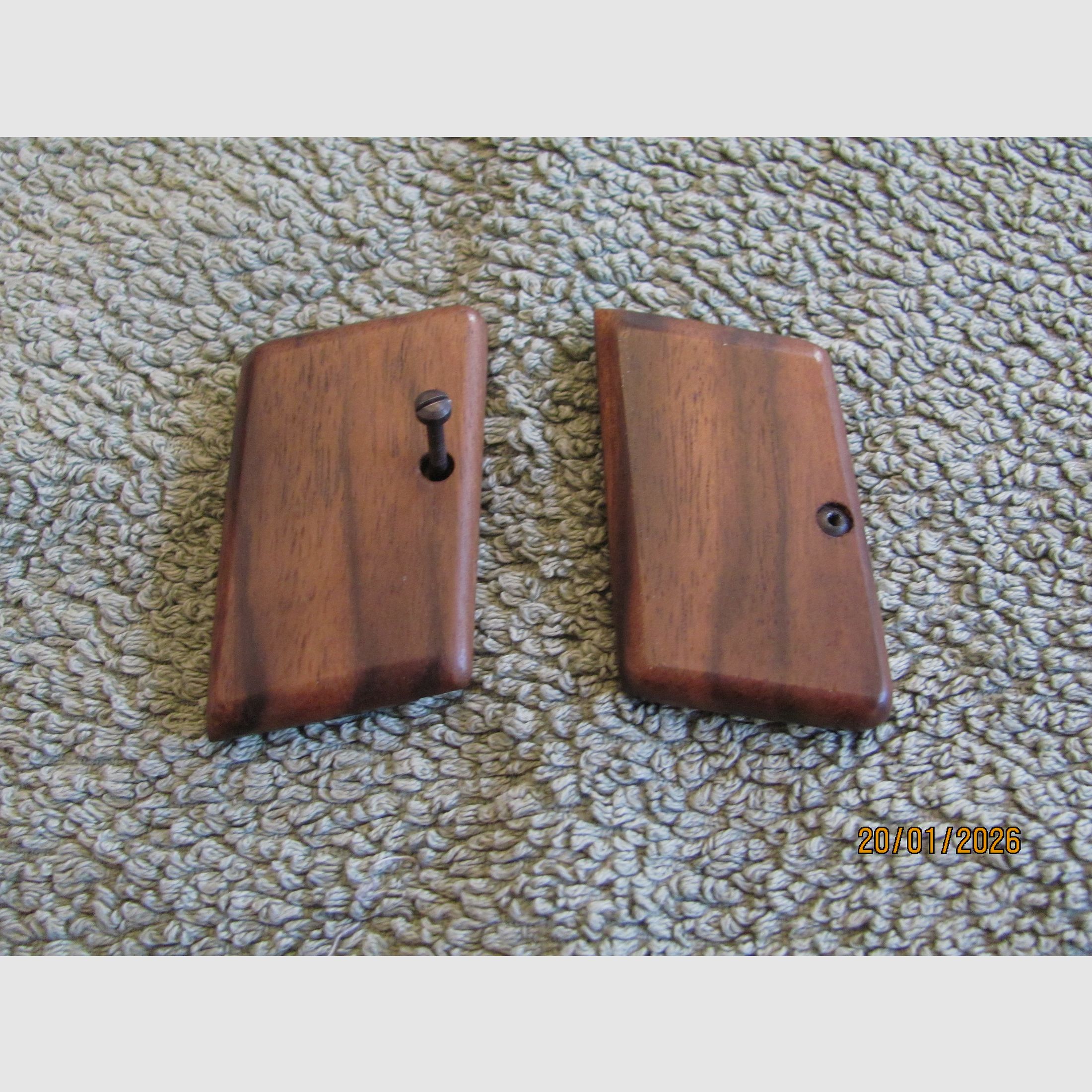 Echtholz Griffschalen FN Browning Baby