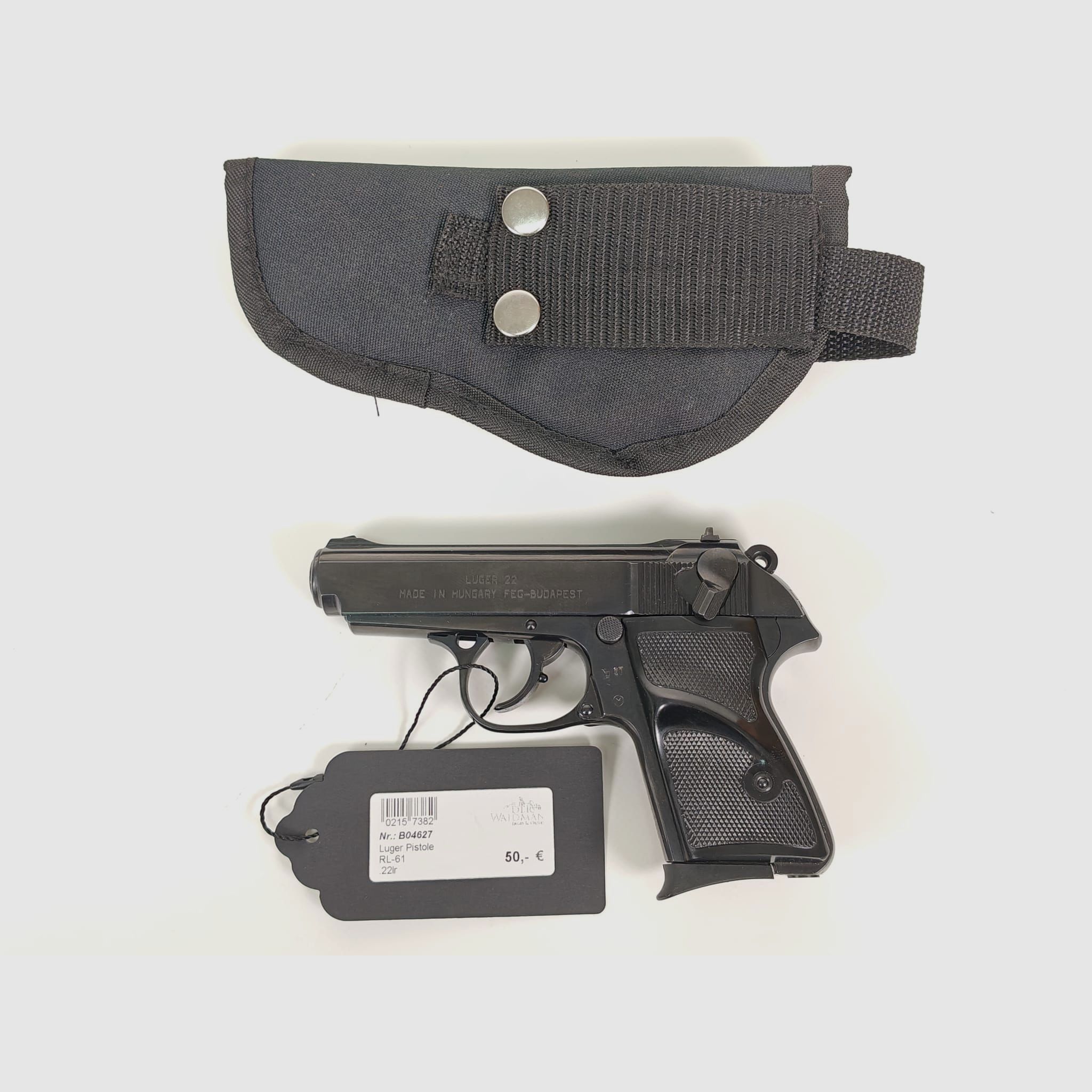 Luger 22 / FÉG Budapest RL-61 .22 l.r. – like new condition