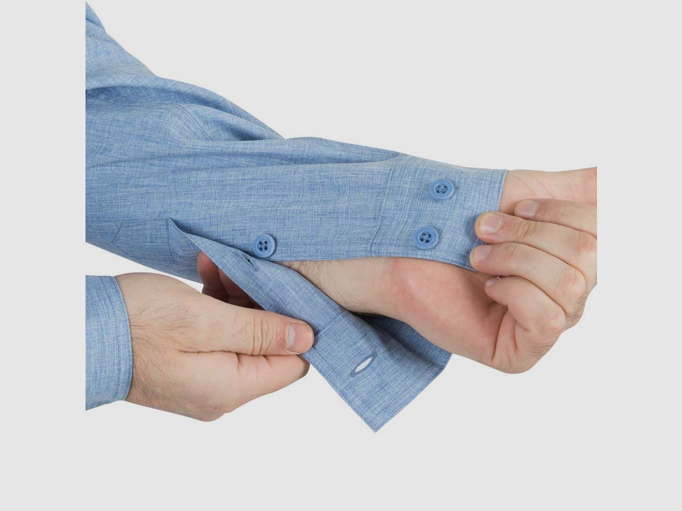 HELIKON-TEX DEFENDER Mk2 GENTLEMEN SHIRT® MELANGE LIGHT BLUE