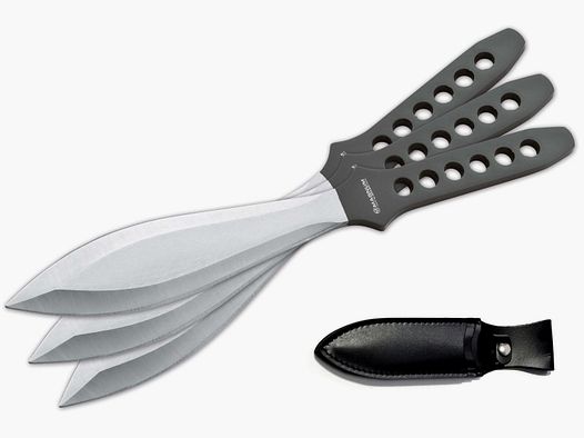 3 grandes cuchillos de lanzamiento pesados MAGNUM THROWING KNIFE SET PROFI I