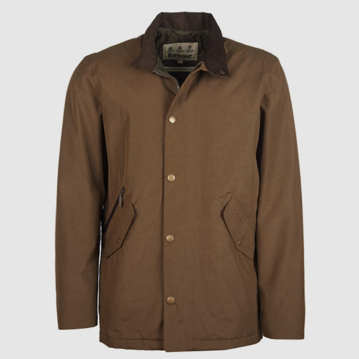 BARBOUR Chester Jacke Herren Dark Sand wasserdicht