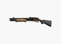 Réplique Fusil à Pompe M870 Strike Industries Golden Eagle - Réalisme et Robustesse - Pour Airsoft et Entraînement