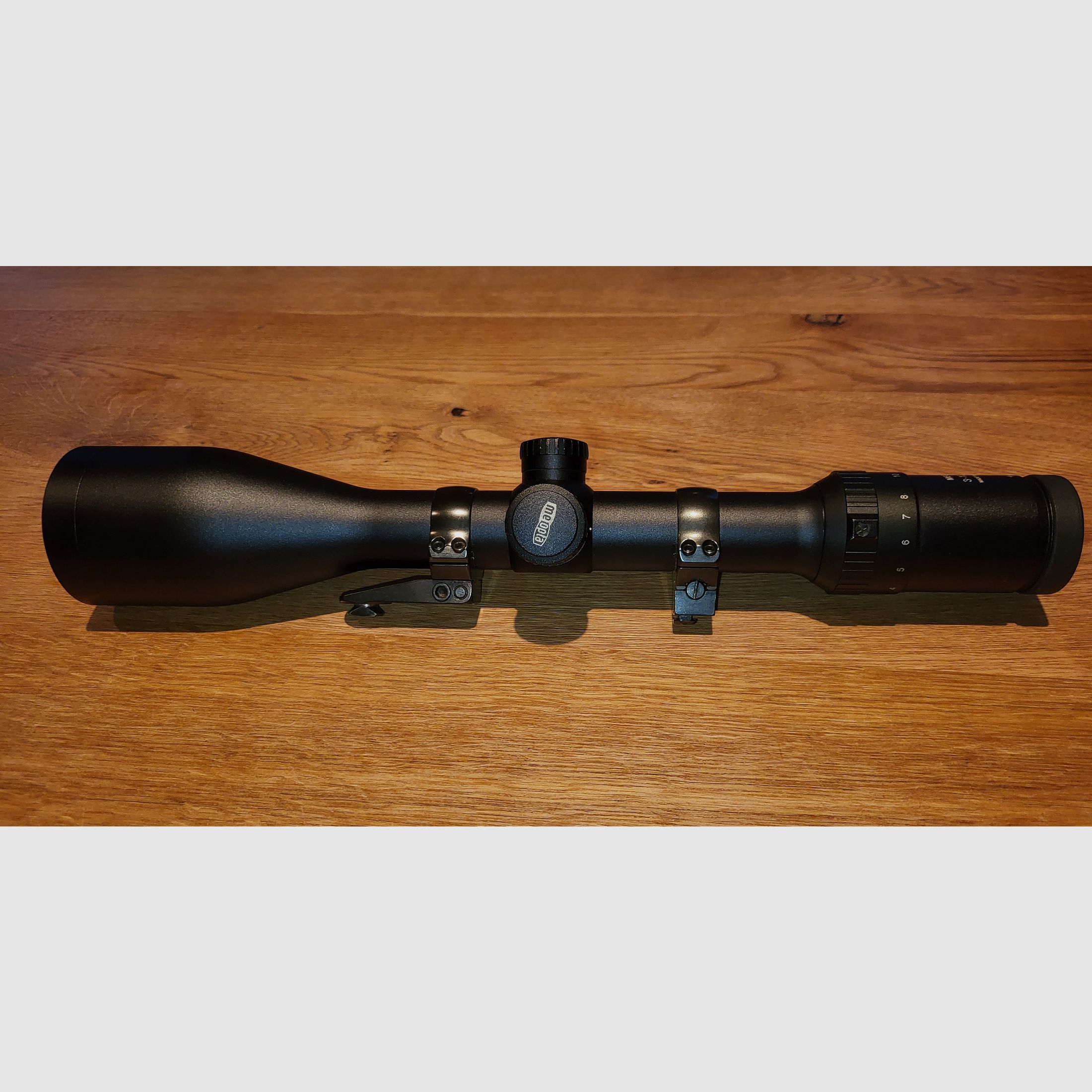 Meopta Meostar R1 3-12 x 56 RD mit Leuchtpunkt und Schwenkmontage