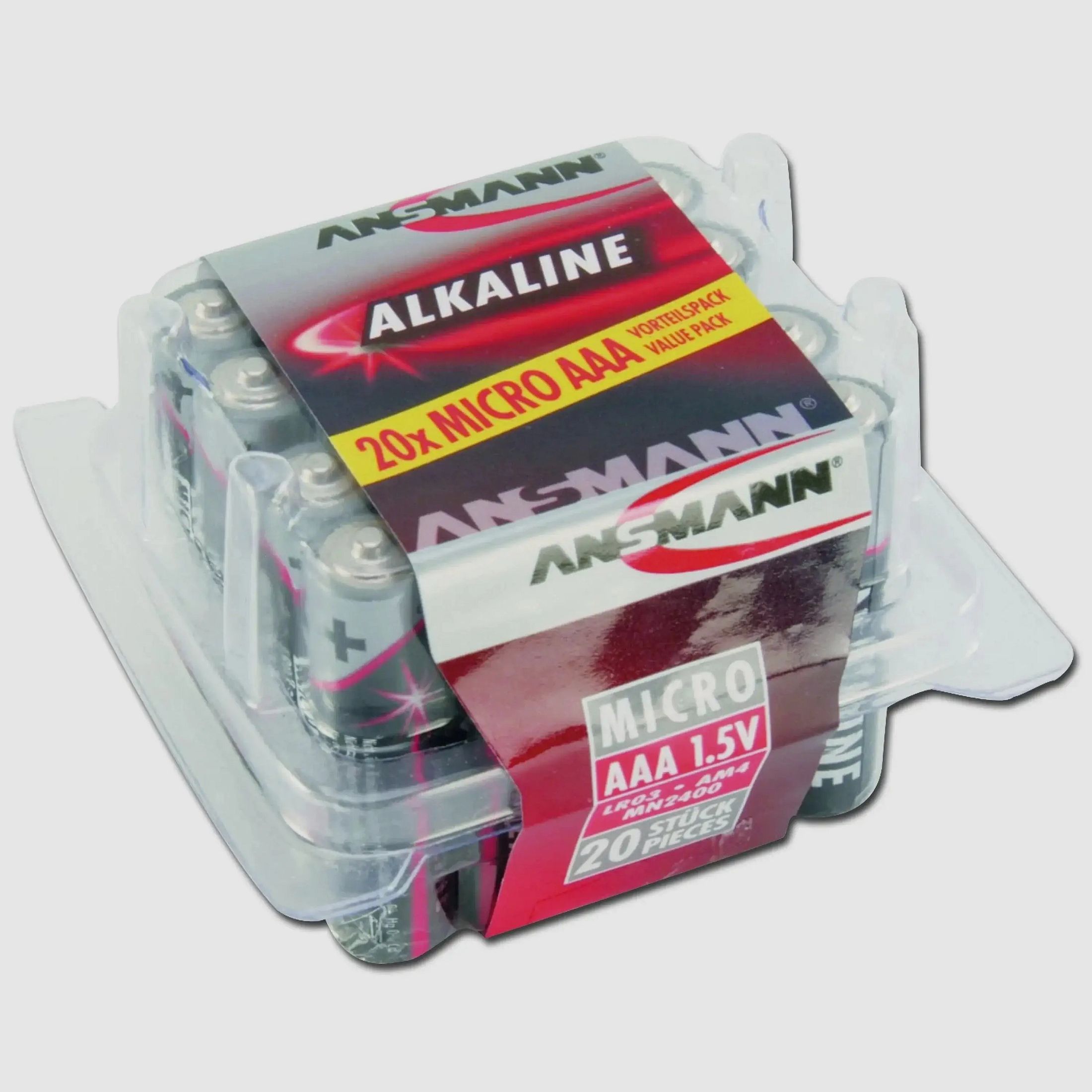 Ansmann Ansmann Bateria Micro AAA Red-Line 20-pak