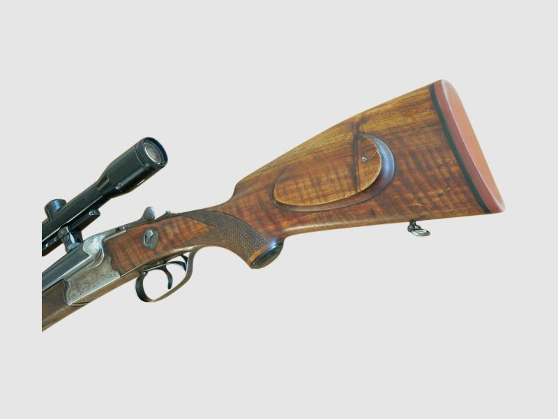 Drilling Sauer&Sohn, Kal. 7x65R, 16/70, mit Einstecklauf (.22 Hornet) u. ZF, Bild 3 von 5