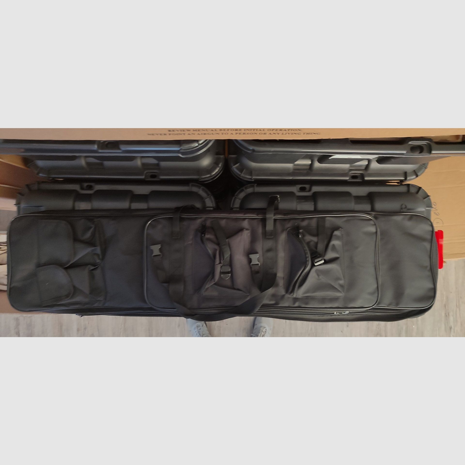 Fucile ad aria compressa AEA Megalodon F-Serie 7,5 Joule Nuovo! + Borsa per armi!