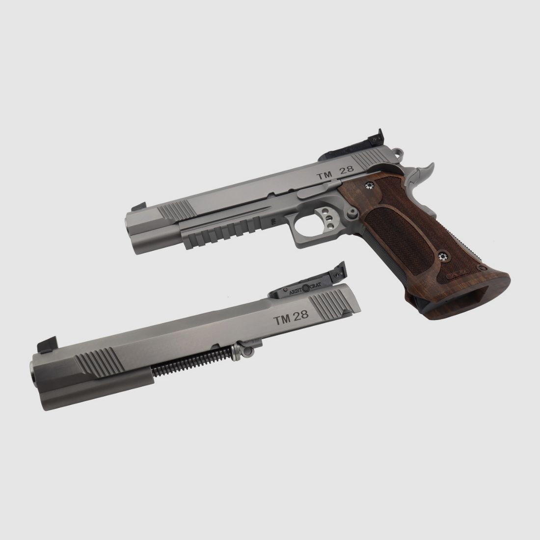 TM 28 Arystokrat 6.0 i system wymienny 9mm Luger z uchwytem Nill Match-German-Master