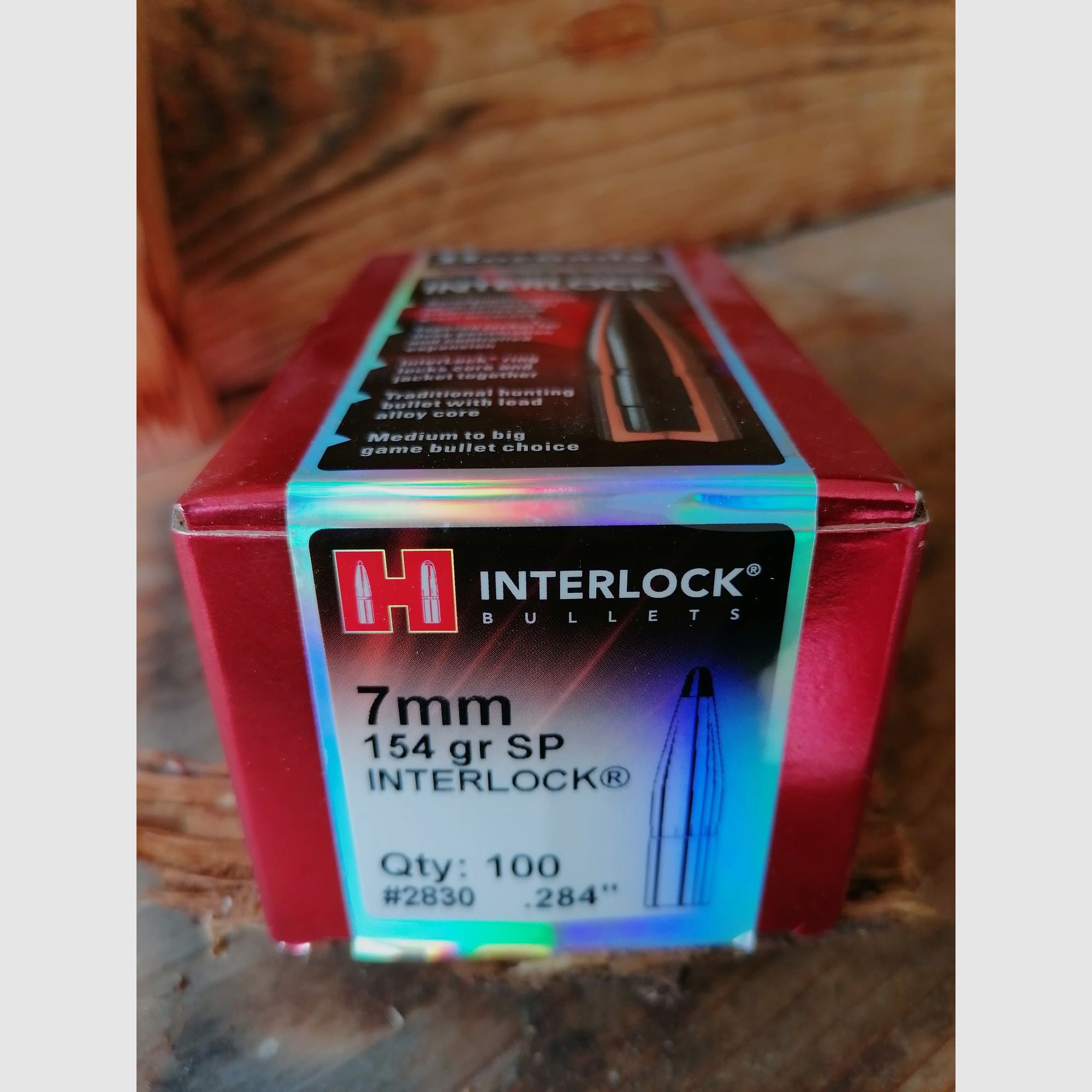 Hornady SP Interlock .284 154gr. 100st. #2830#
