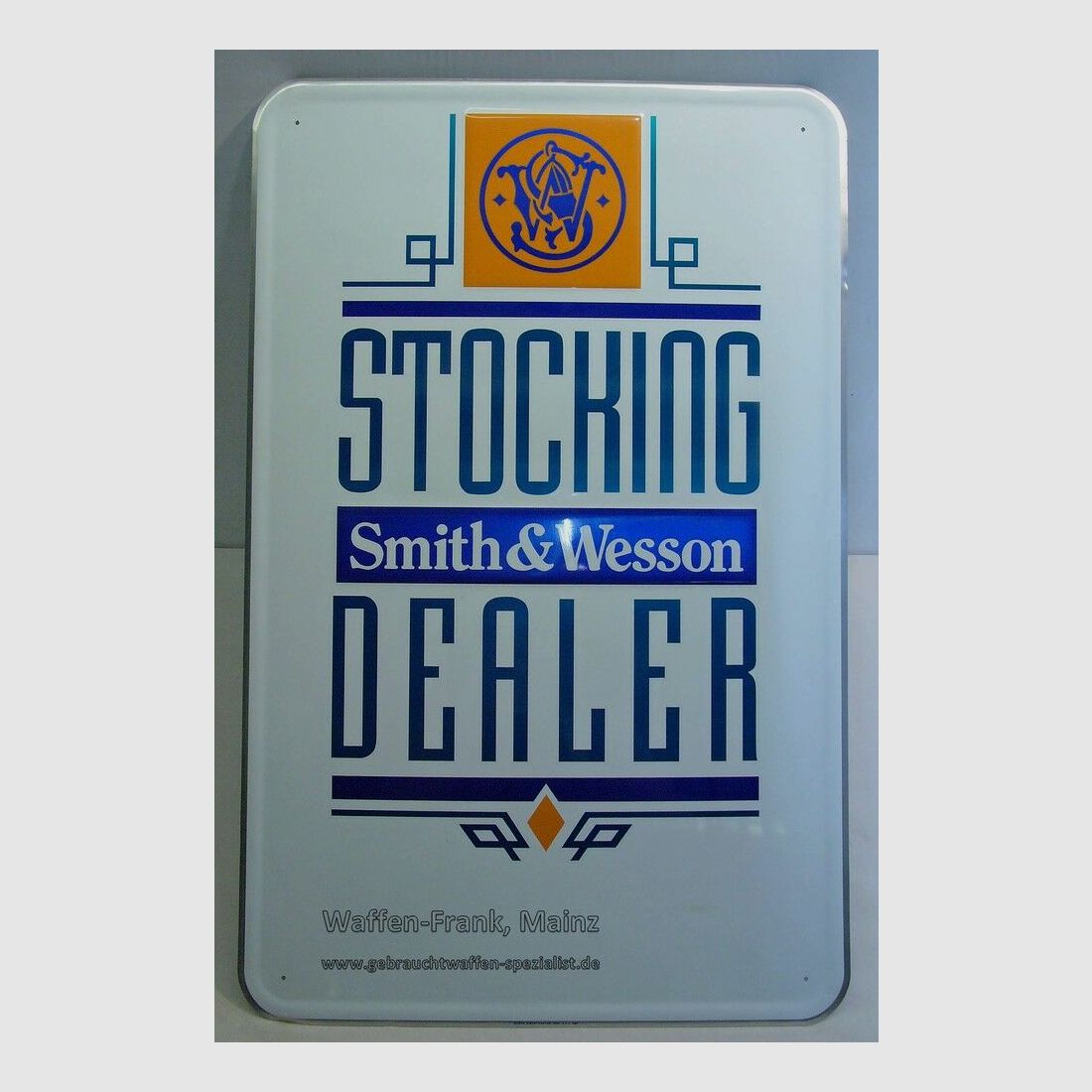 Smith & Wesson - USA S&W panneau publicitaire pour décoration et collection