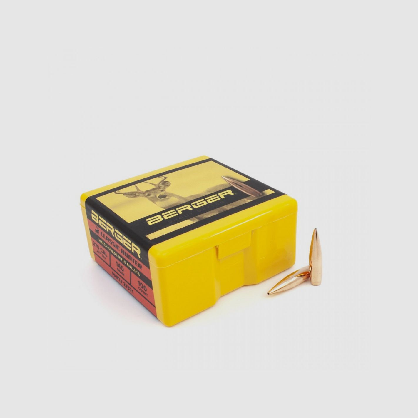 BERGER BALAS 270 (.277) 140GR HPBT CLASSIC HUNTER 100 PZ, imagen 2 de 2