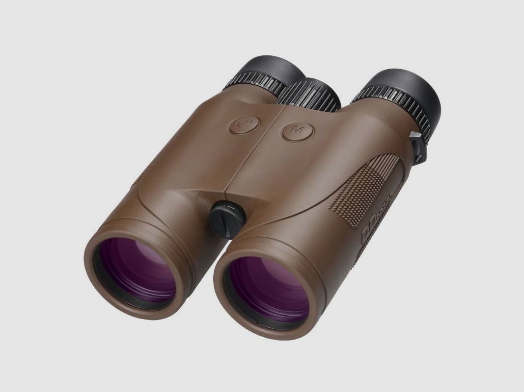 DDoptics Fernglas Pirschler Range 10x45 mit integriertem Entfernungsmesser Braun