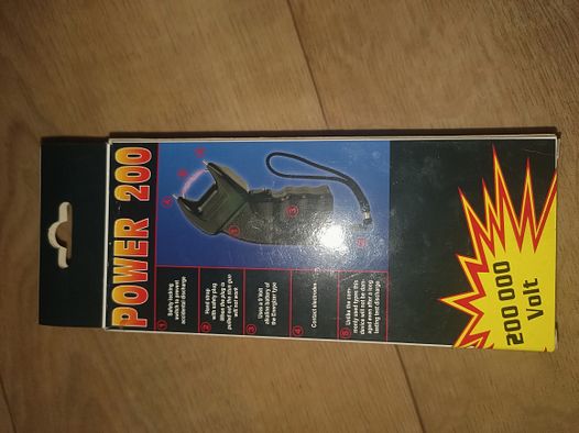 Elektroszok 200 PTB zatwierdzenie 2x Nowy