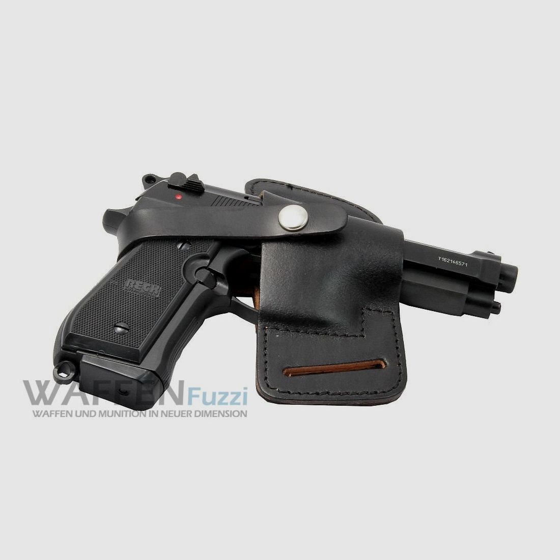 Gürtelholster Belt-Slide mit Gürtelschlaufe für Zoraki, Reck Miami, Colt, Walther