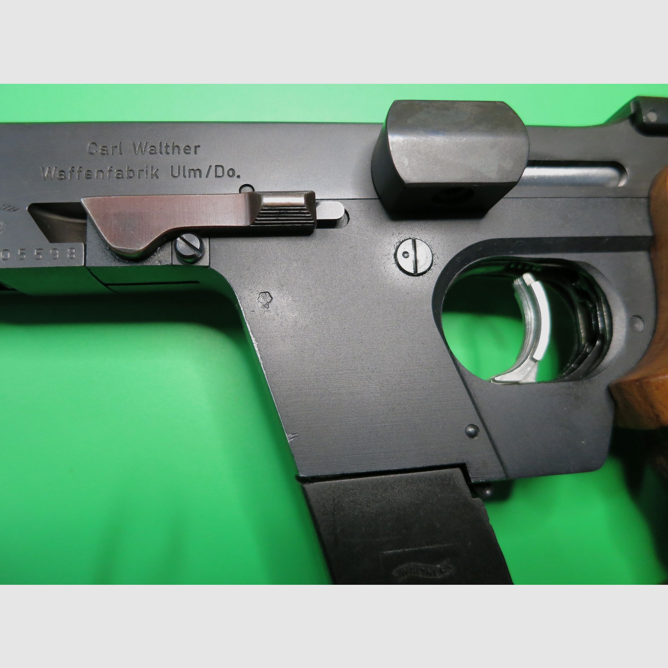 Sportpistool Walther GSP Kaliber .32 SW long WC, Sportgreep + verwisselsysteem .22lr      #65+66