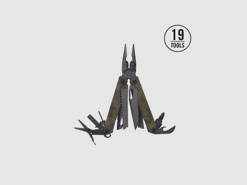Leatherman – Charge Plus CAMO Forest / Holster Nylon Black, Bild 1 von 4