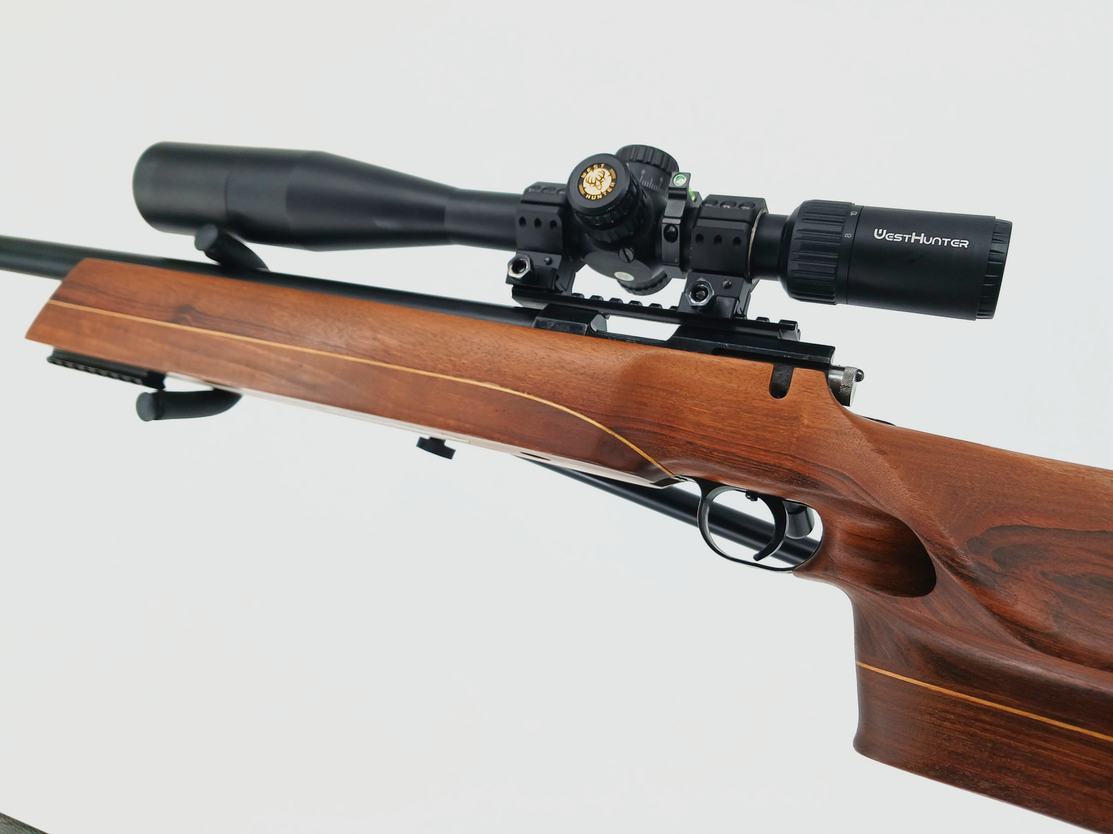 Valmet Matchgewehr .22lr mit Customschaft und West Hunter TD-S 8-32×50 SFIR, Bild 3 von 8