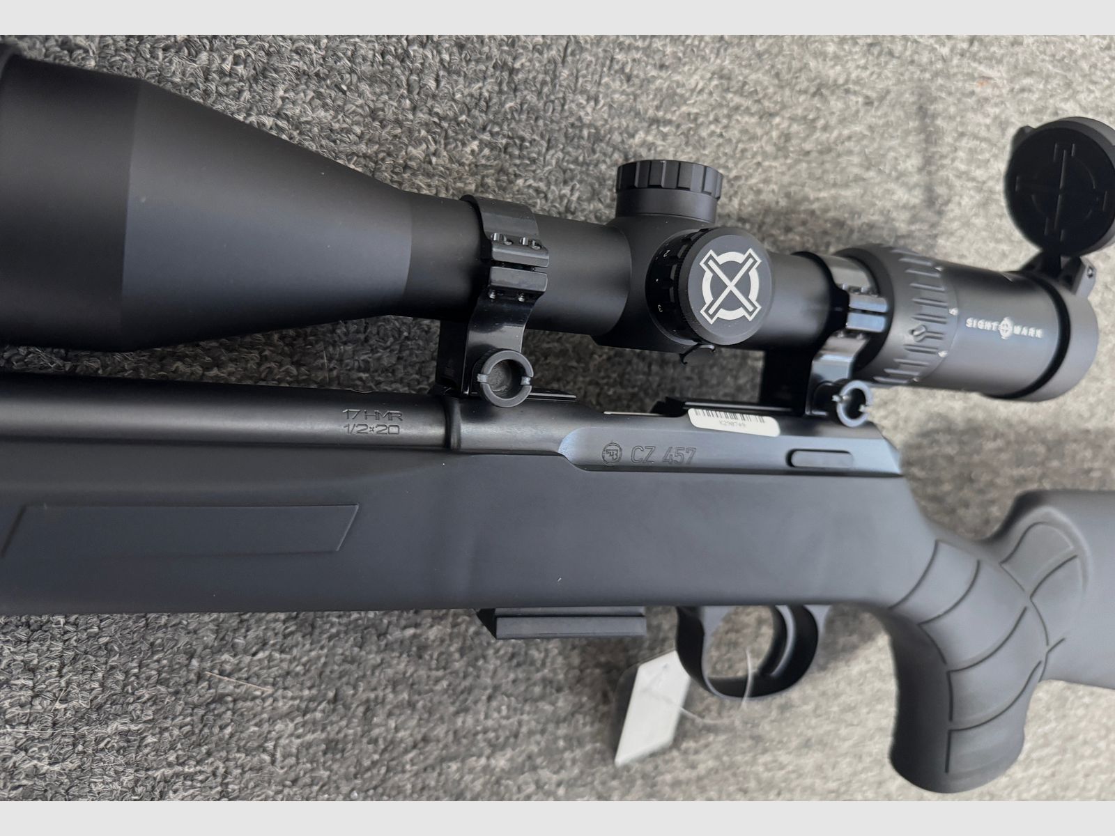 CZ 457 Synthetic .17 HMR Neuwaffe +  3-9x50 LP