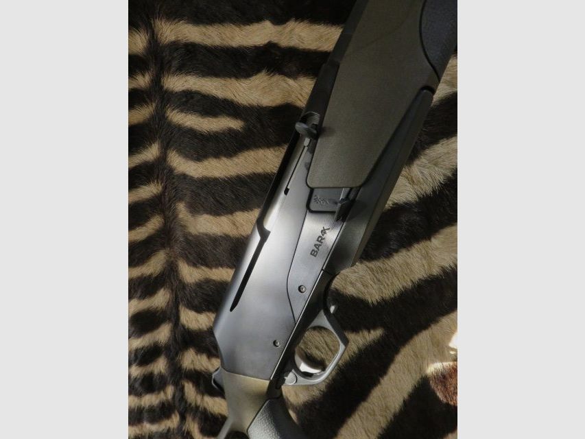 RIFLE BROWNING Bar 4X Hunter Thumbole Compo Marrón Negro Ajustable cal.300wm cañón 61cm, imagen 5 de 9