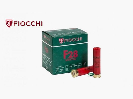 FIOCCHI cartucce F28 Sporting cal.28 24gr p.7,5