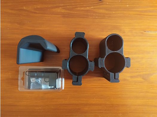 Lever action / AEA Challenger Bullpup / Cheek rest / Bottle Clamp